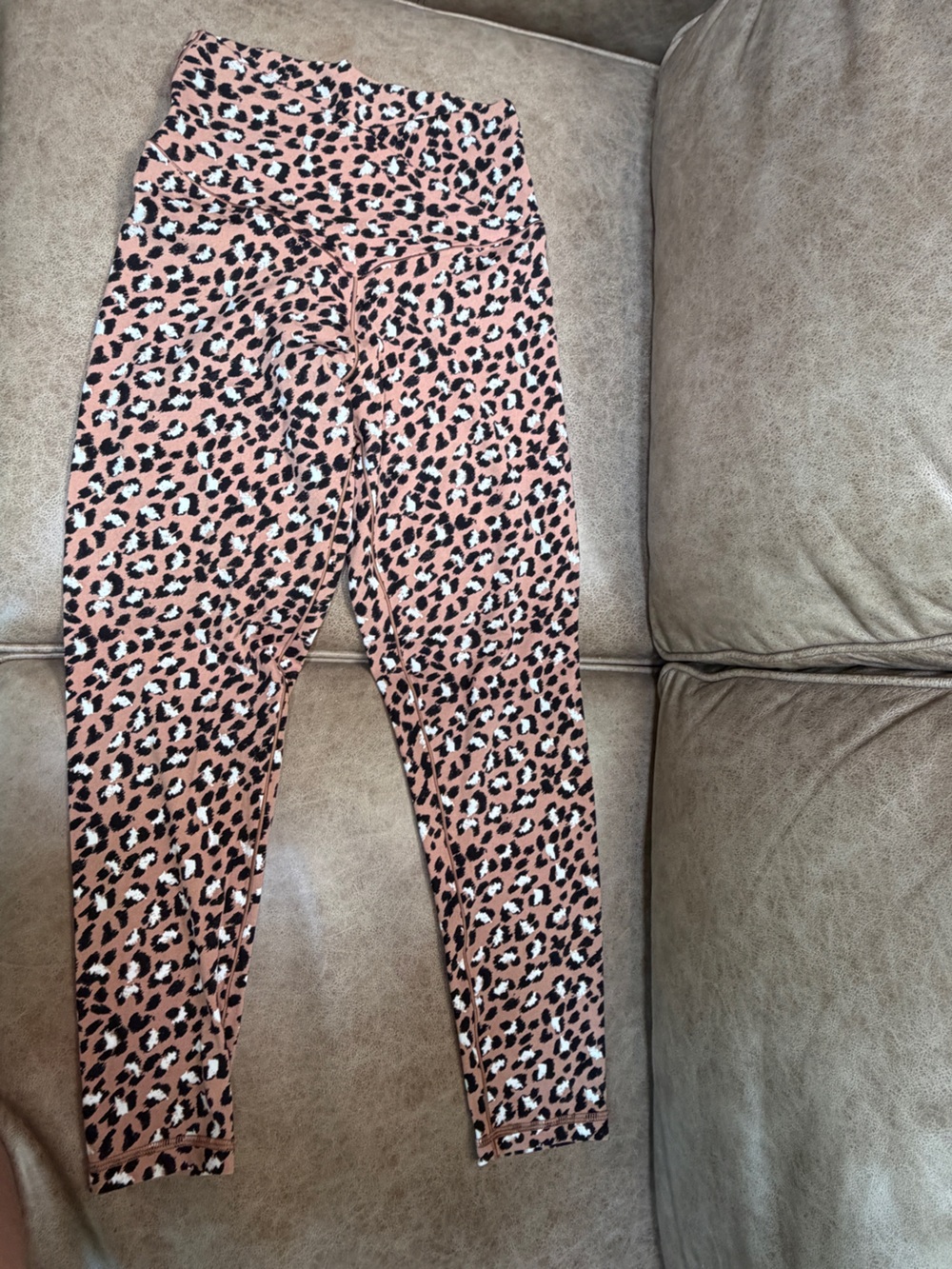 Offline by Aerie Leopard Print High-Waist Leggings *SHORT INSEAM*